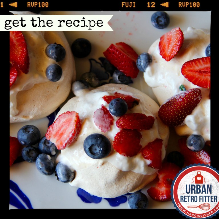 Pavlova~ a perfect  summer dessert ~ gluten free and full of yummy goodness!