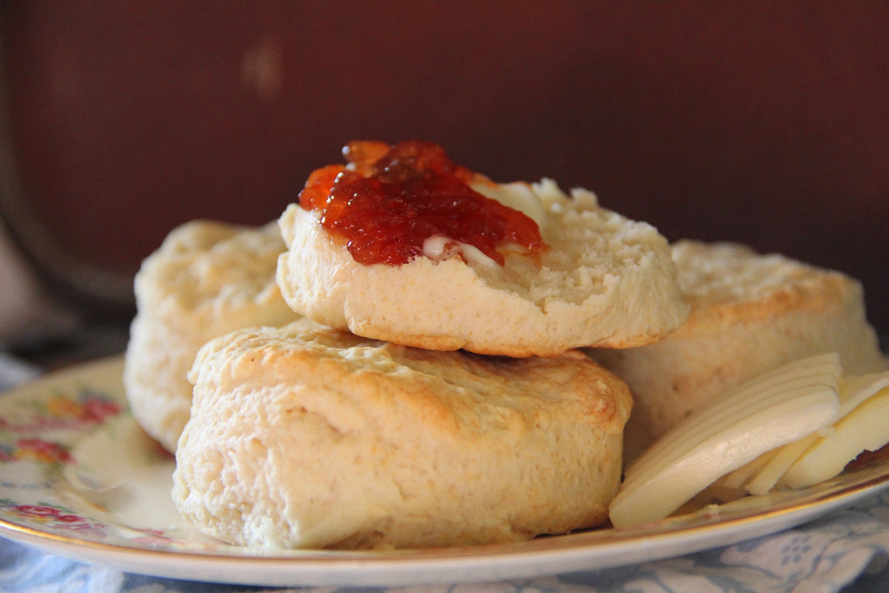 Nothing says “Good Morning” like a pipin’ hot biscuit.
