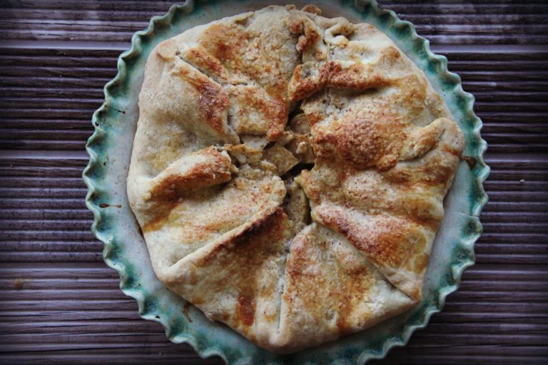 Apple Galette- Pie with its own sense of style!