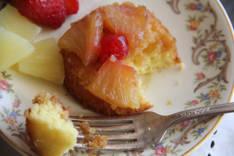 A Time For Everything..Including Baking! Recipe for Mini Pineapple Upside Down Cakes