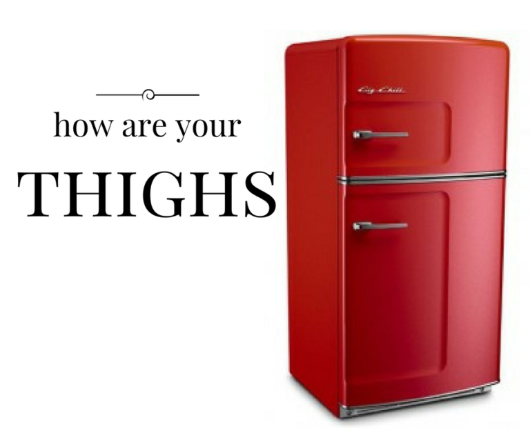 Carbon Dating My Thighs