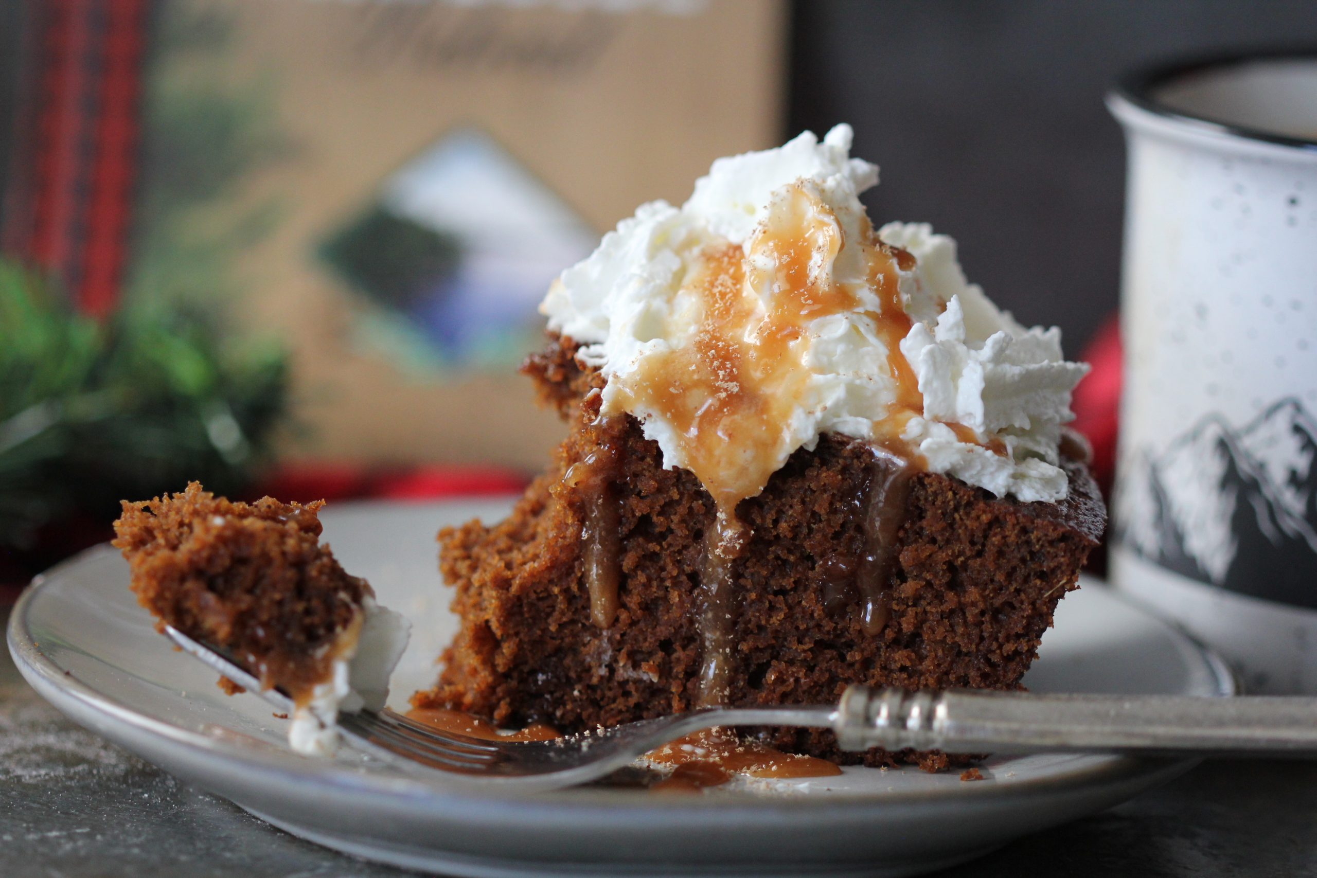 Lakeside Gingerbread Cake